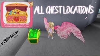 ALL CHEST LOCATIONS ST PATRICKS DAY MOONLIGHT SQUARE ROYALE HIGH ROBLOX