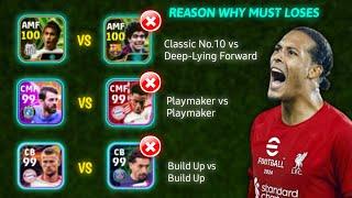 The 5 Reason why you always lose but you have a good team Team building Guide Efootball 2024