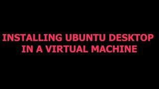 How to Install Ubuntu 18.04 LTS in a Virtual Machine VMWare Workstation