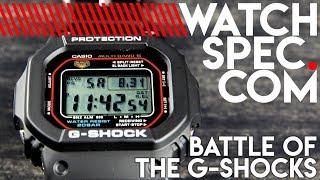 CASIO G-SHOCK DW5600 VS. GWM5610  BATTLE OF THE BEASTS