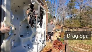 Step By Step How To Move Hot Tub DIY 8 Viking Destiny River Spa