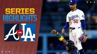 Two of the National Leagues BEST TEAMS - Braves vs. Dodgers SERIES Highlights  MLB Highlights