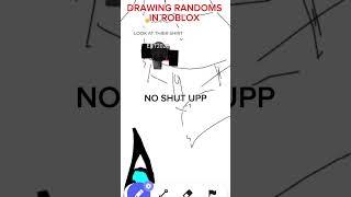 drawing people in roblox free draw #roblox #art #randoms #funny #freedraw #fyp #xyz #artist #drawing