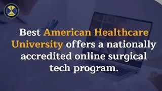 Online Surgical Tech Certification Training Program