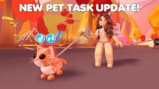 NEW Pet task update in Adopt me