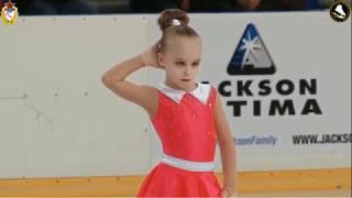 Ekaterina Gubanova（Anastasia Gubanovas little sister）2018 CSKA Prizes of Santa Claus