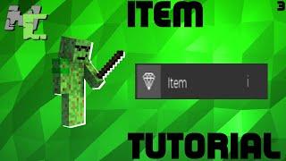 Making our First Items  Beginners and Intermediate Guide MCreator