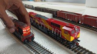 Diesel Engine Failure while hauling freight train ● Rescued by WDG4G