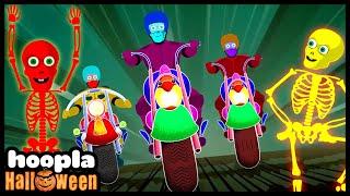 Skeleton Rider Ghost Song  Funny Halloween Songs For Kids   Hoopla Halloween