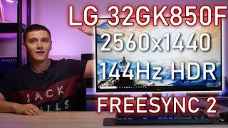 The Best Monitor Under £500 in 2020? - LG 32GK850F 144Hz FREESYNC 2 HDR - Tech Hunter