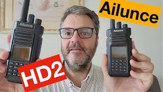 First Impression Of The Ailunce HD2 DMR Handheld Radio.