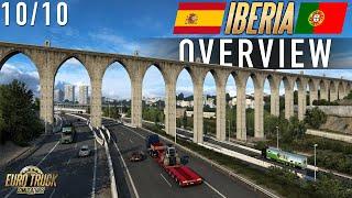 ETS2 Iberia DLC Map Overview  Euro Truck Simulator 2