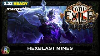 PoE 3.23 HEXBLAST MINES SABOTEUR - REVIEW - PATH OF EXILE - AFFLICTION LEAGUE - POE BUILDS