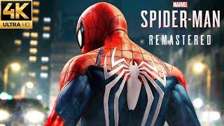 Marvels Spider-Man Remastered PS5 - All Cutscenes  Game Movie 4K 60FPS