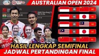 FINAL  Jadwal Lengkap Australia Open 2024  Hari  Ke 6