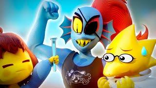 Alphys and Undynes Experiment Undertale 3D Animation