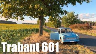 Driving a TRABANT 601 in East-Germany today