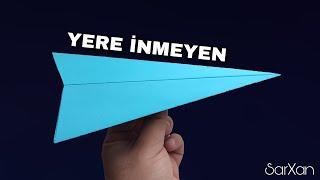 Yere İnmeyen Kağıttan Uçak Yapımı V.2