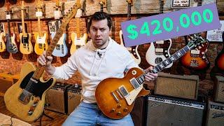 Does a $420000 Vintage Les Paul Sound Better than a NEW Les Paul?