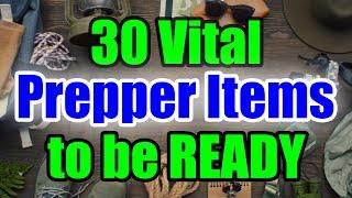 Ultimate SHTF Preparedness 30 Must-Know PREPS to be READY