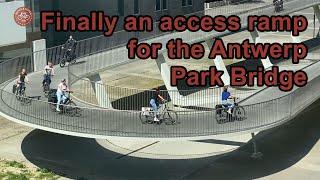 Antwerp cycle bridge
