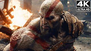 God Of War FULL MOVIE 2024 Kratos Story 4K Ultra HDR