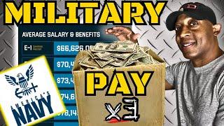 2024 Navy PAY RAISE x 3 in ONE year - Earn MORE $$$ FAST  #Deckplatetone