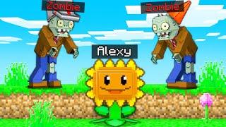 Minecraft PLANTA vs 2 ZOMBIES ‍️ ALEXY SPEEDRUN MANHUNT con SPARTA y FRANCIS