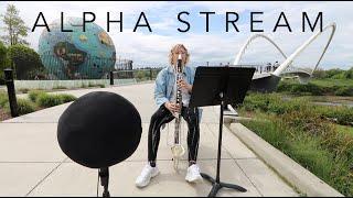 ALPHA STREAM - Bach Cello Suite No.1 Prelude with Lisa Lipton on Bass Clarinet in Salem OR