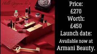 Spoilers  ARMANI Beauty 2023 Advent Calendar  Full-Reveal