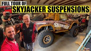 Visiting Skyjacker Suspension  Full Shop & Truck Tour