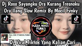 DJ TAKDIRE PISAH SLOW  ROSO SAYANGKU ORA KURANG TRESNOKU ORA ILANG SLOW REMIX BY Mocil Fvnky V2