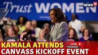 Kamala Harris Live Kamala Harris Attends Canvass Kickoff Event In Scranton LIVE  US Results 2024