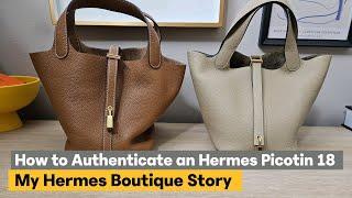 How to Self Authenticate an Hermes Picotin 18  How I Got Mine For 40% Off From the Boutique ️️