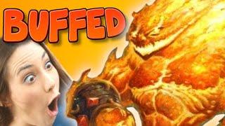 Shaman Arena Feat. BUFFED Fire Elementals  Forged in the Barrens  Hearthstone