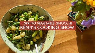 Spring Vegetable Gnocchi  Kenjis Cooking Show