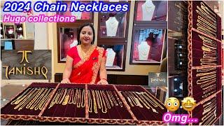 Tanishq 2024 New Huge Collections of 22kt gold Chain necklace Designs  Gold Chains  Nalaganda