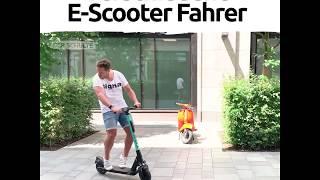 Verschiedene e-Scooter Typen