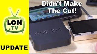 Tech Gear That Didnt Make Cut - GPD Q9 tablet  Gole 1 and Minix z83-4 Mini PCs