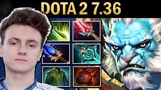 Phantom Lancer Gameplay Miracle with Heart and Diffusal - Dota 2 7.36