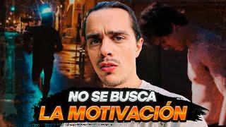 Buscas LA MOTIVACIÓN porque NO TE GUSTA LO QUE HACES