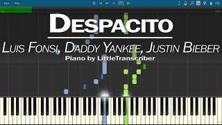 Luis Fonsi Daddy Yankee - Despacito Piano Cover ft. Justin Bieber by LittleTranscriber