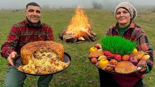 Festive Cooking Of Delicious Shah Pilaf From The Oven Life Is Above The Clouds