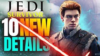 Star Wars JEDI SURVIVOR 10 NEW DETAILS - play the game for 15$