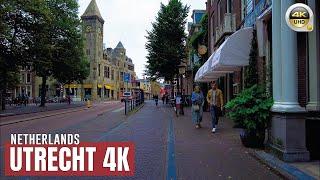 Utrecht Netherlands   4K  Walking Tour Utrecht Netherlands  October 2021