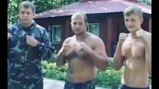 Тренировка Федора Александра и Ивана Емельяненко 