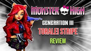 How to Curl Saran Doll Hair  Monster High G3  Toralei Stripe Restyle