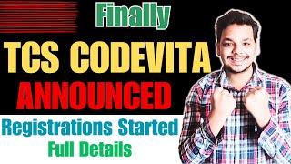 Finally TCS Codevita Hiring Announced  TCS OFF Campus Drive For 2025  2026  2027 Batch  Freshers