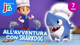 7 minuti con SHARKDOG e gli SQUALETTI   Sharkdog Lo squalo-cane  Netflix Junior Italia