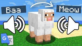 I Put Every Minecraft SOUND Through Google Translate 1 BILLION Times...